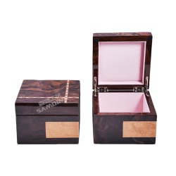 高光漆礼品香水木盒